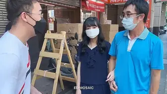 【极品无码】邀请路上素人父女看A片【上篇】结果两人性欲高涨，顶级色影【Ed Mosaic】无码性爱影片60分钟，高清原版