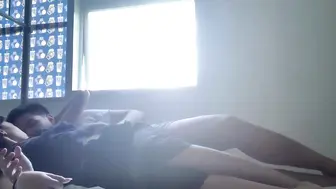 高挑性感的大长腿美女和男友宿舍啪啪自拍啪啪，太激烈了