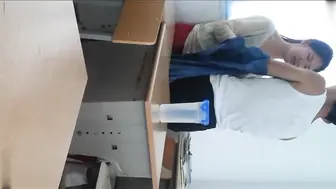 【独家泄密】职高小情侣 以为教室没人忘我交配