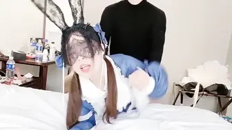 可爱梦莉女友被无套猛烈输出