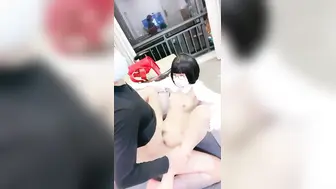 新人眼镜小萝莉！娇小身材炮友操逼 part2