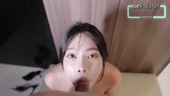 太他妈爽了…’他说。我们在Sex-Dater上刚认识就等不及回家猛干！第一次见面就无套中出 + 口水拉丝深喉口交，真实激情炮！